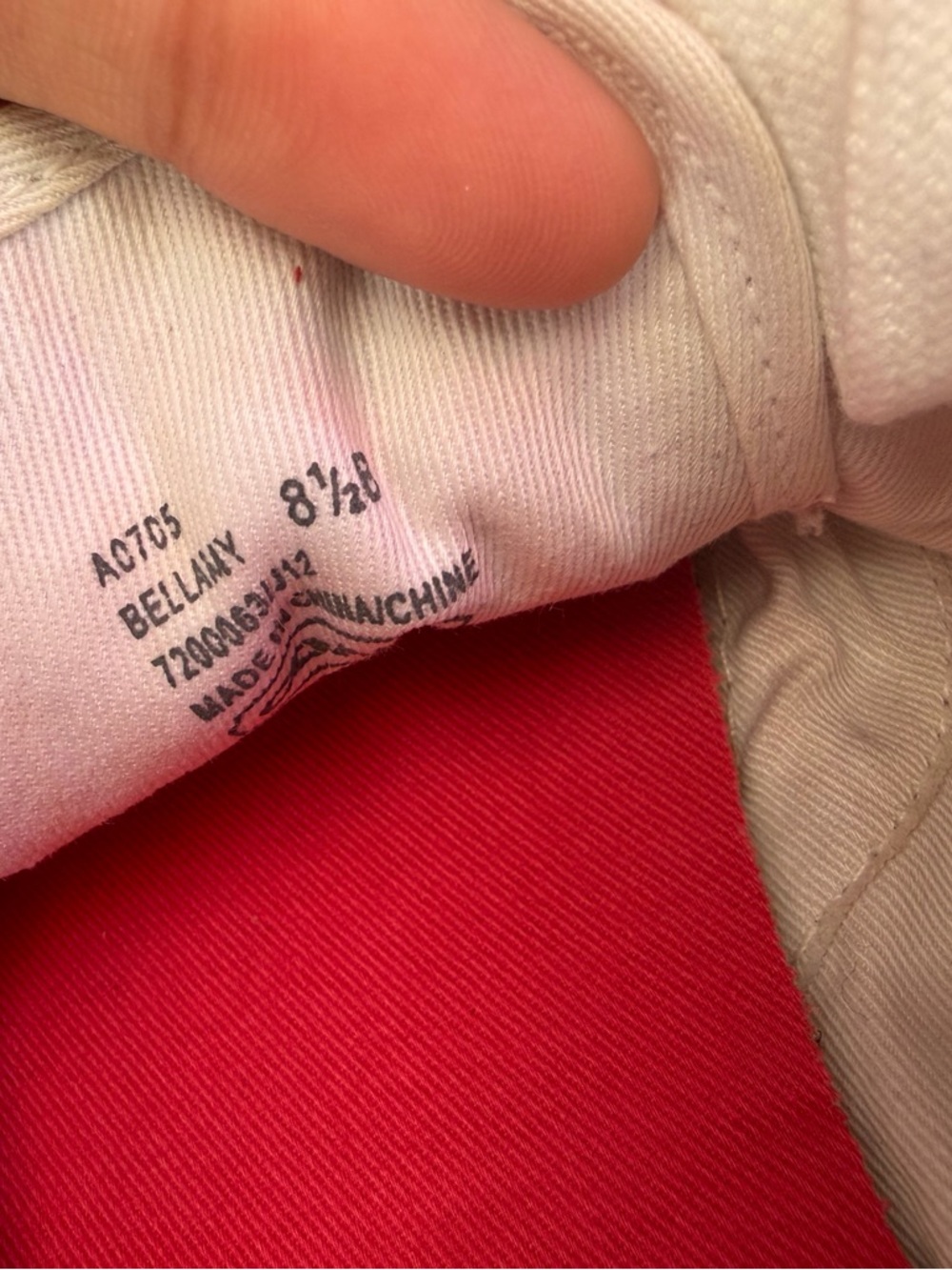 Coach Hot Pink Canvas Lace-Up Sneakers with White Trim - Picture 7 of 7